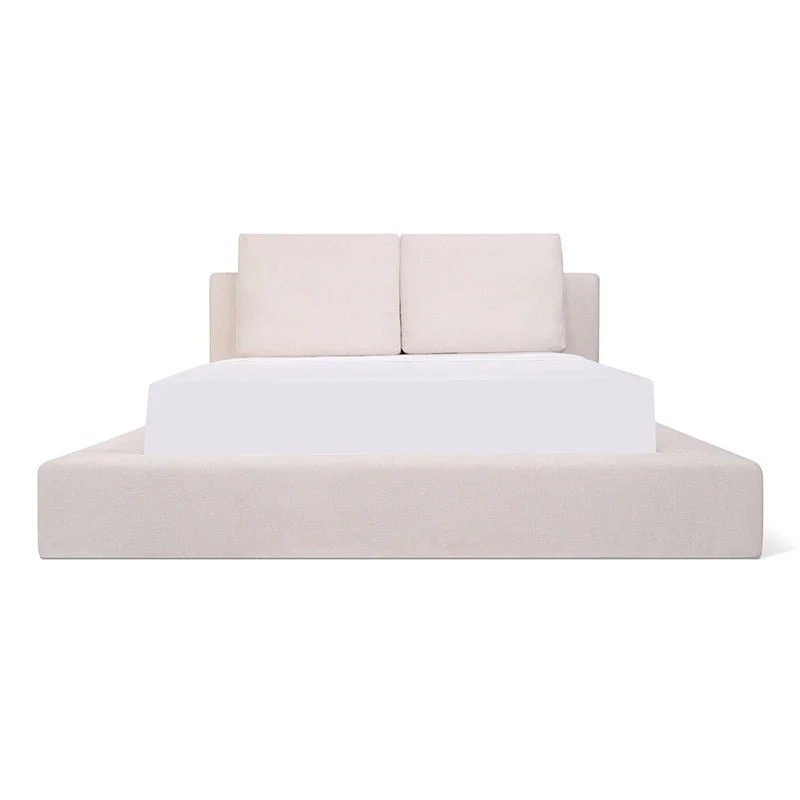 Movie Night™ Storage Bed, King, Latte