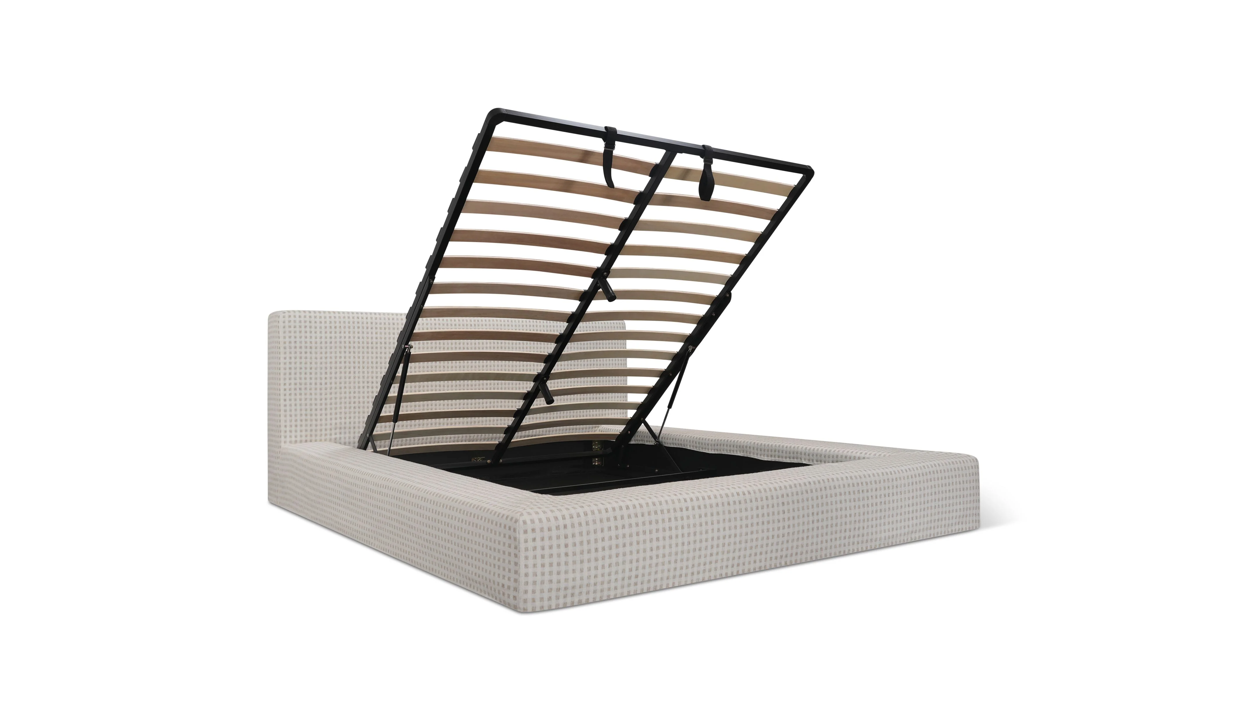 Movie Night™ Storage Bed, Queen, Carmel Check - Image 4