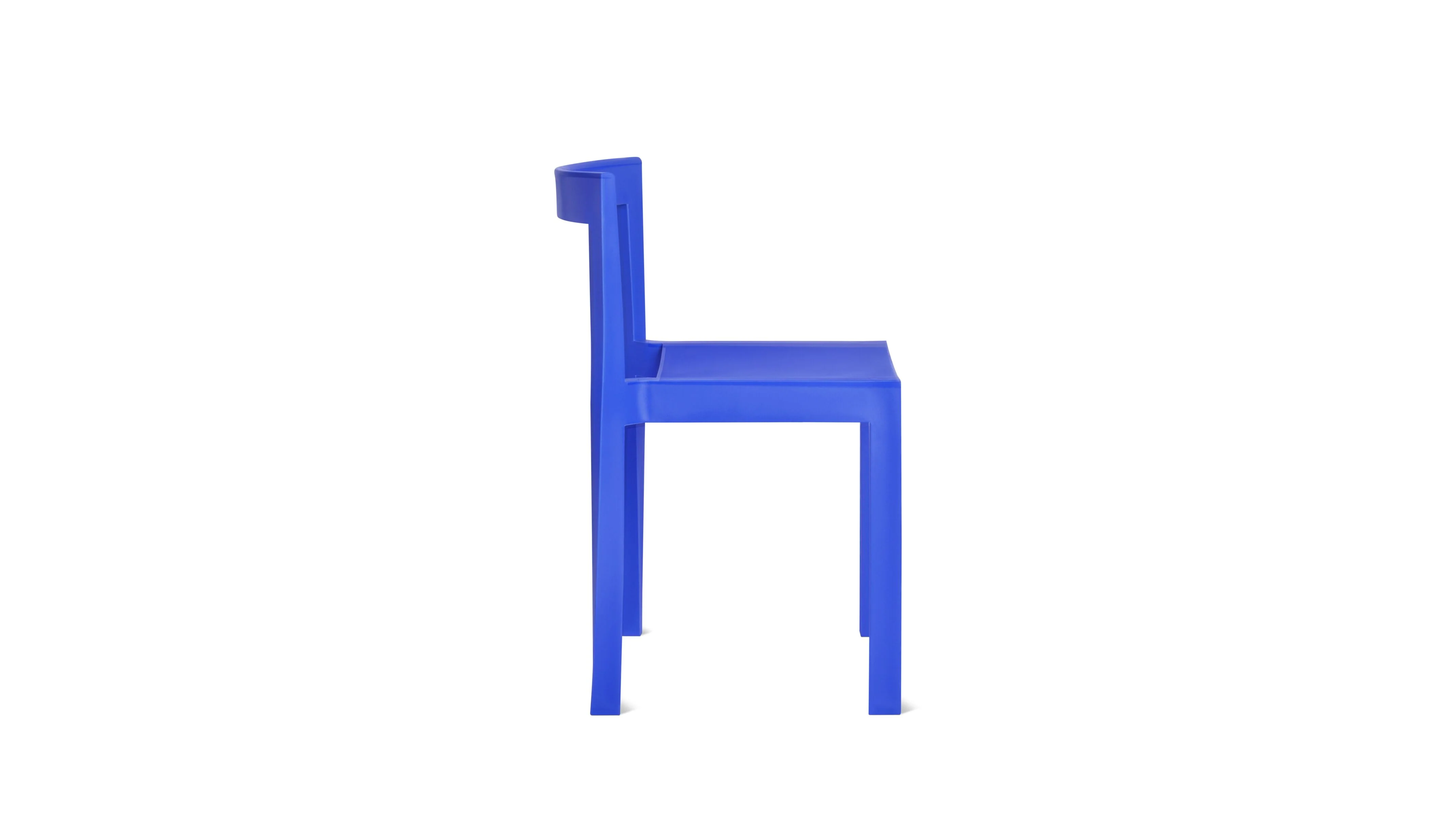 Open Air Outdoor Dining Chair (Set Of Two), Cobalt - Image 5