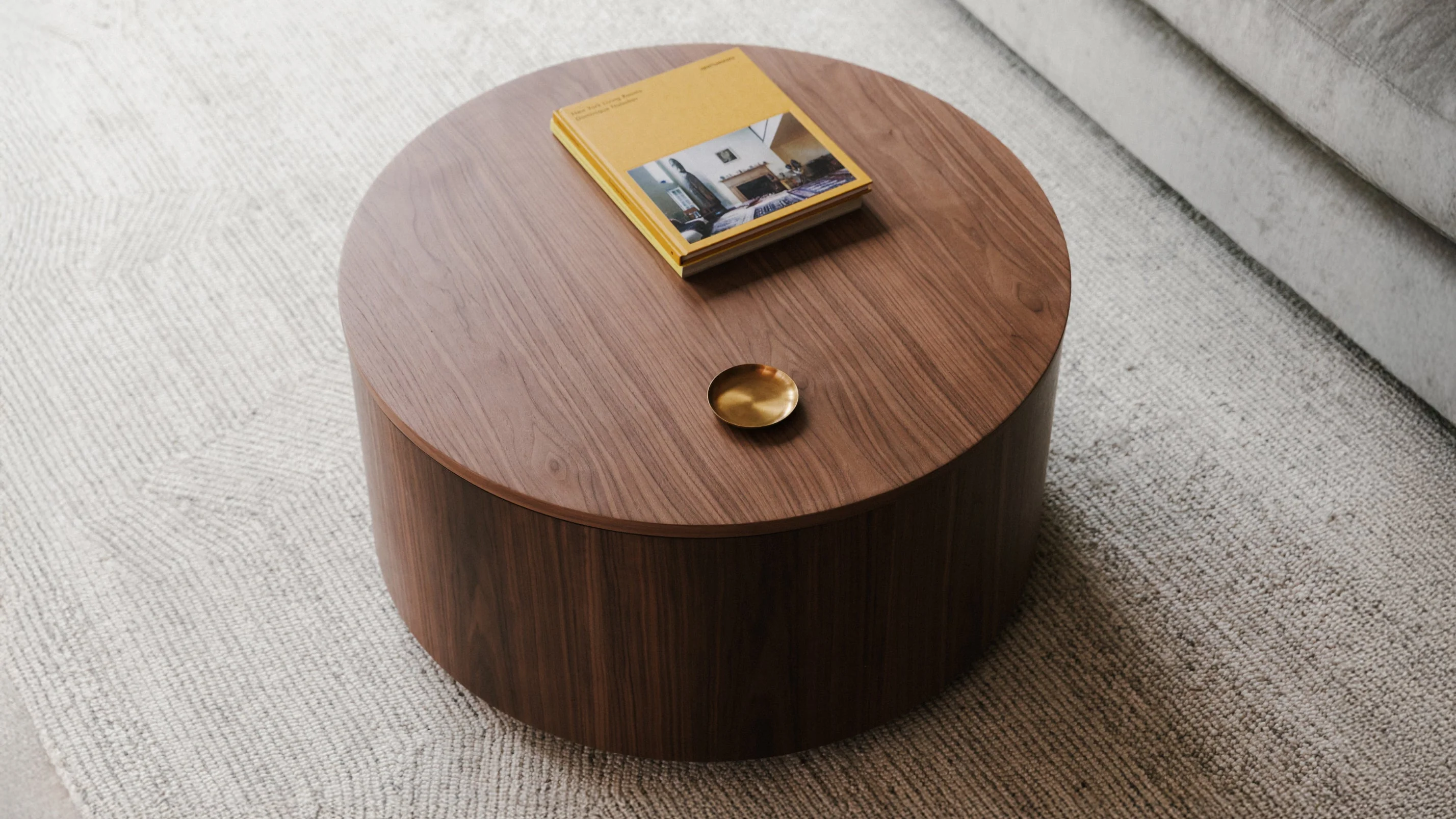 Orbit Storage Coffee Table, Walnut - Image 10