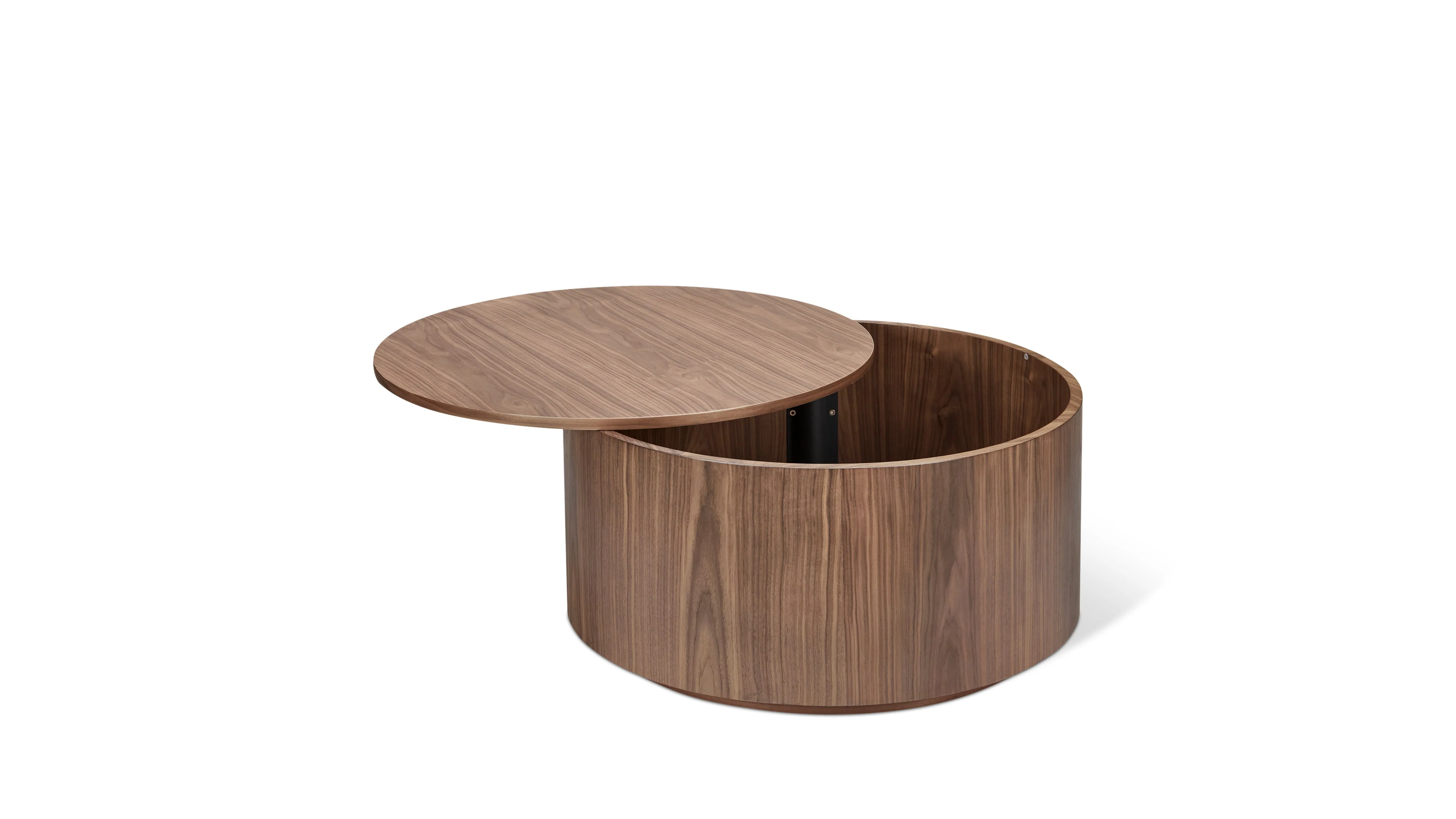 Orbit Storage Coffee Table, Walnut - Image 3