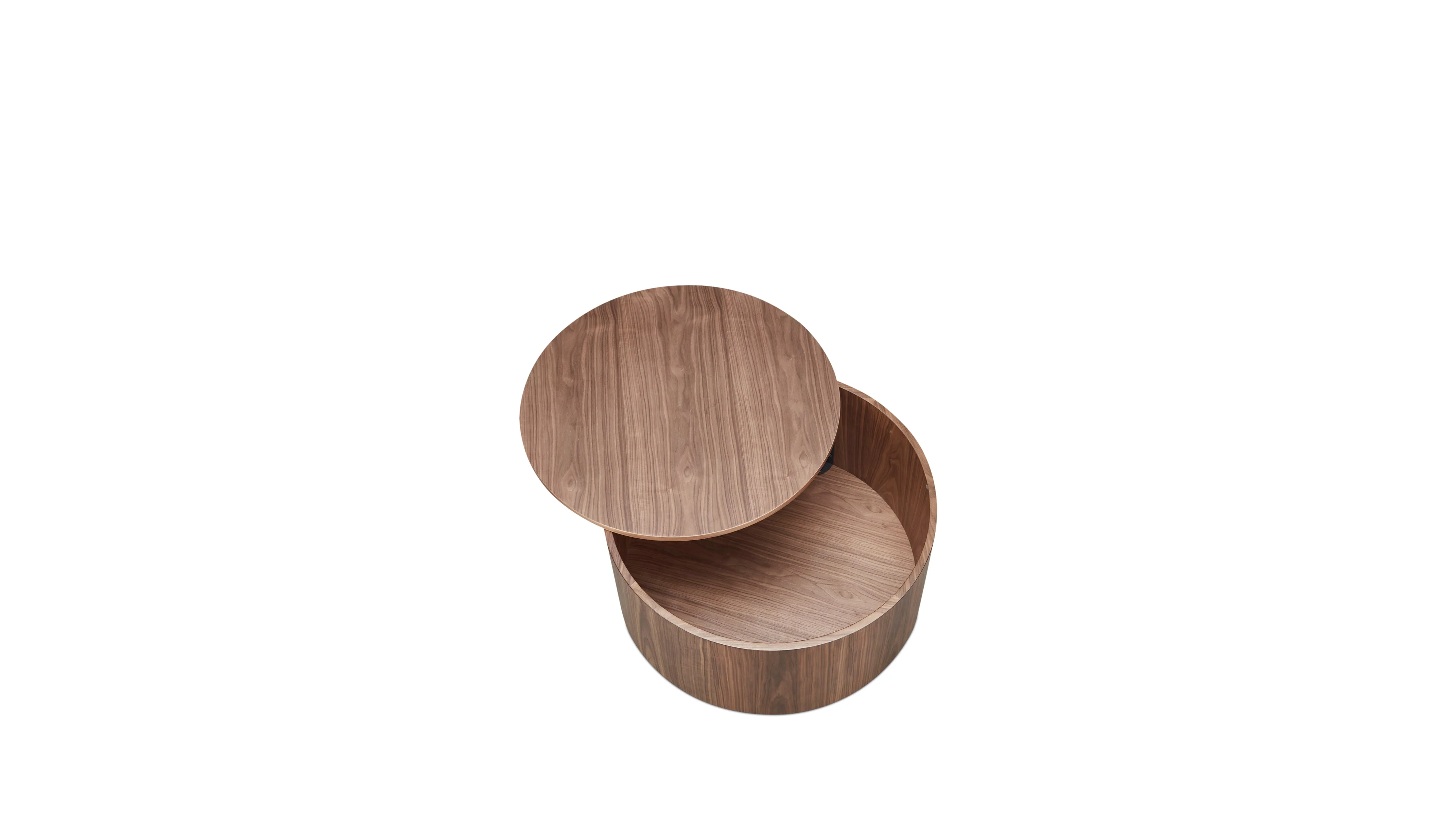 Orbit Storage Coffee Table, Walnut - Image 5