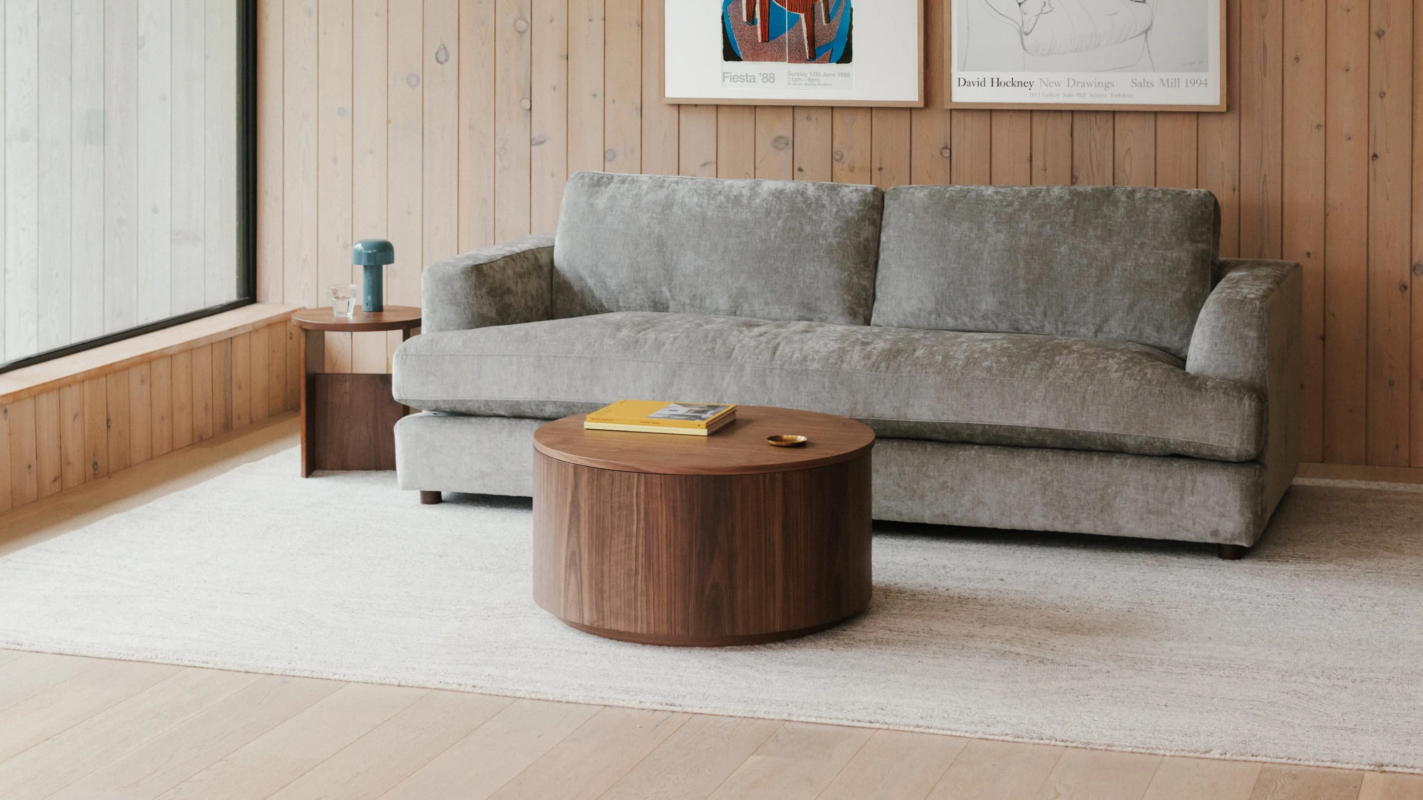 Orbit Storage Coffee Table, Walnut - Image 9