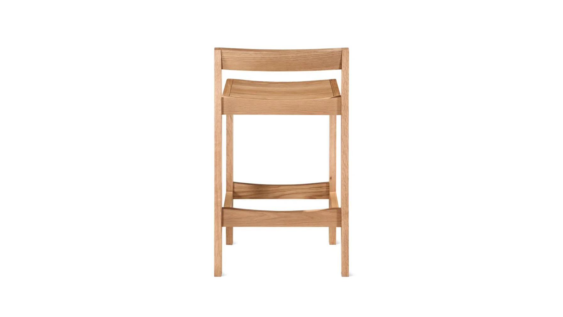 Plane Stool, Counter, Oak - Image 7