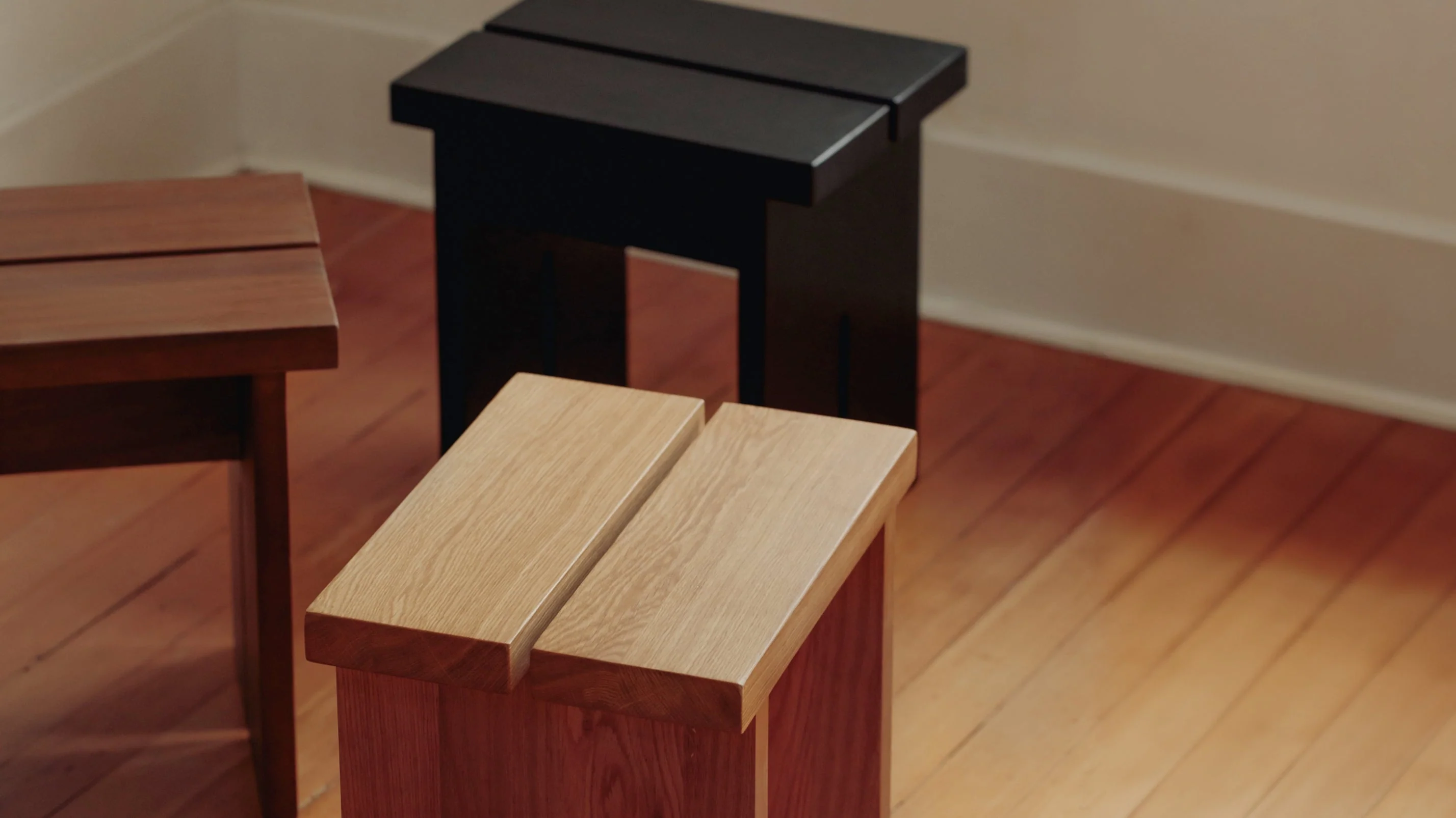 Plane Stool, Oak - Image 7