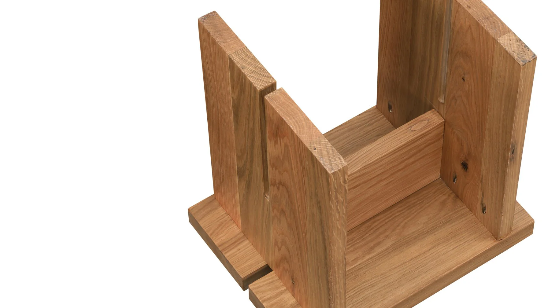 Plane Stool, Oak - Image 8