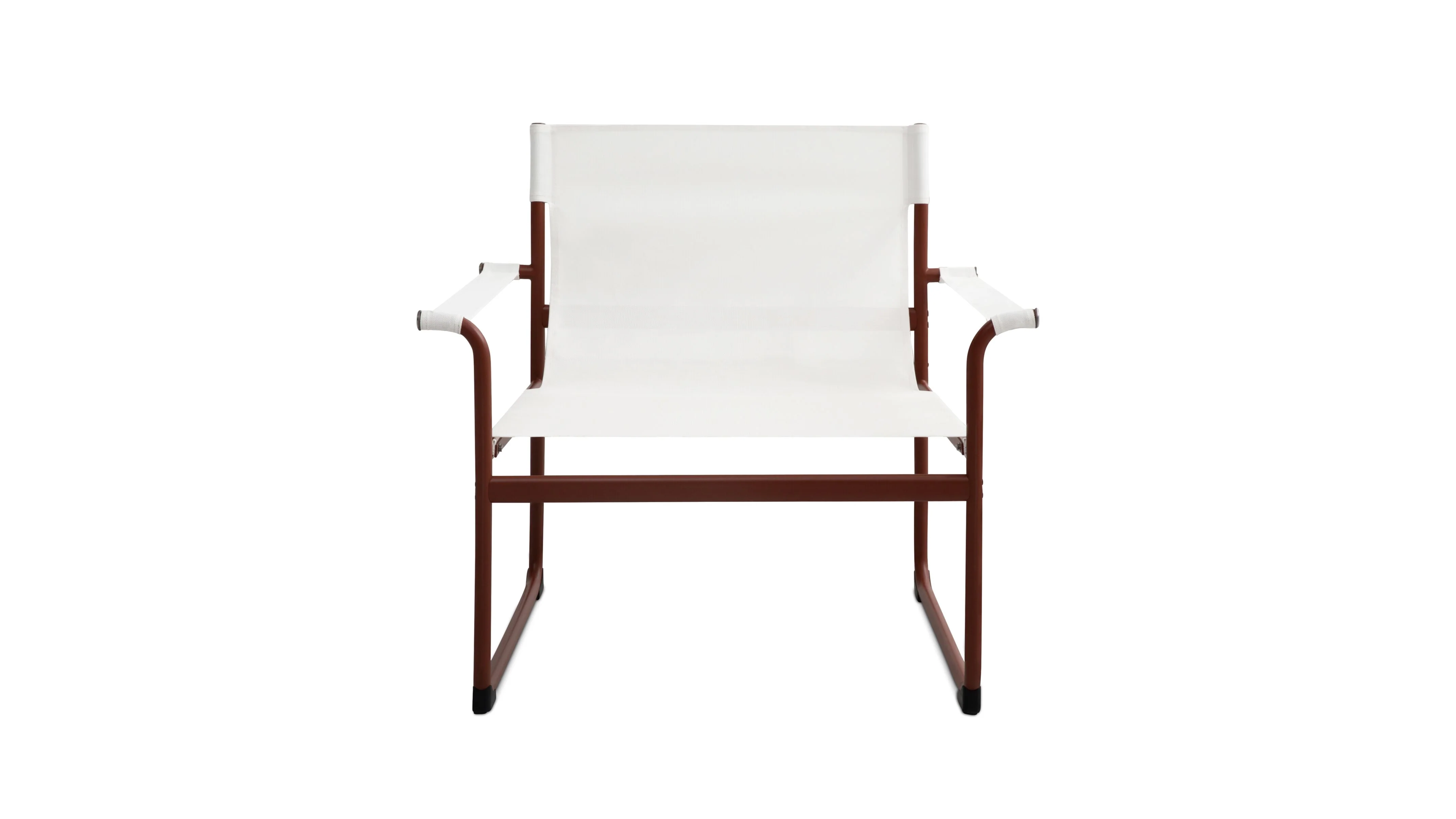 Poolside Outdoor Lounge Chair, Terracotta - Image 3