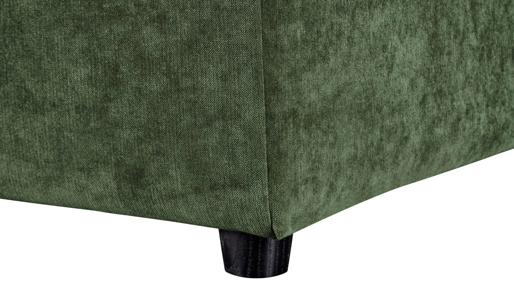 Quilt Armless Chair, Moss - Image 8