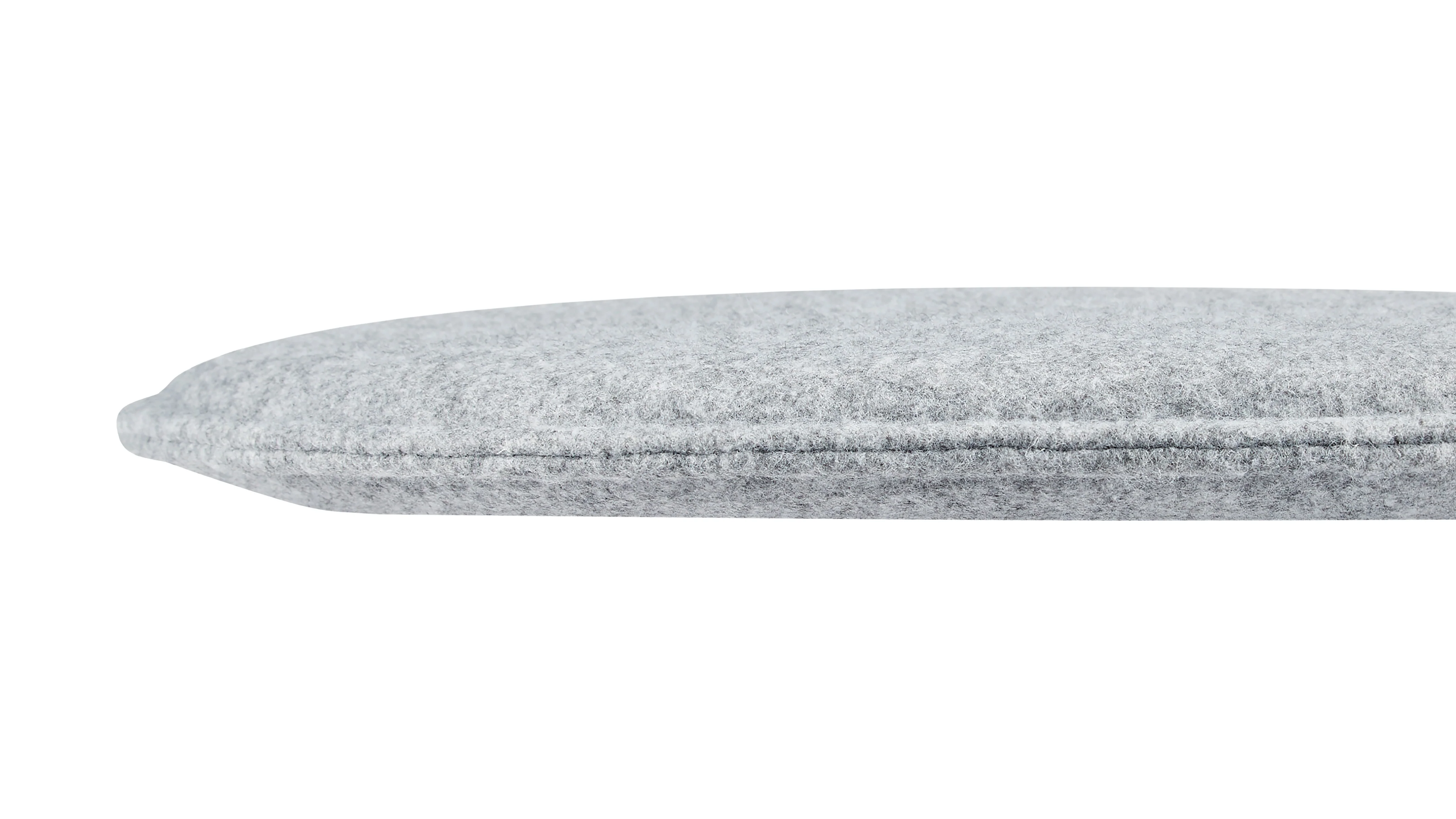 Round Seat Cushion, Grey Felt - Image 5