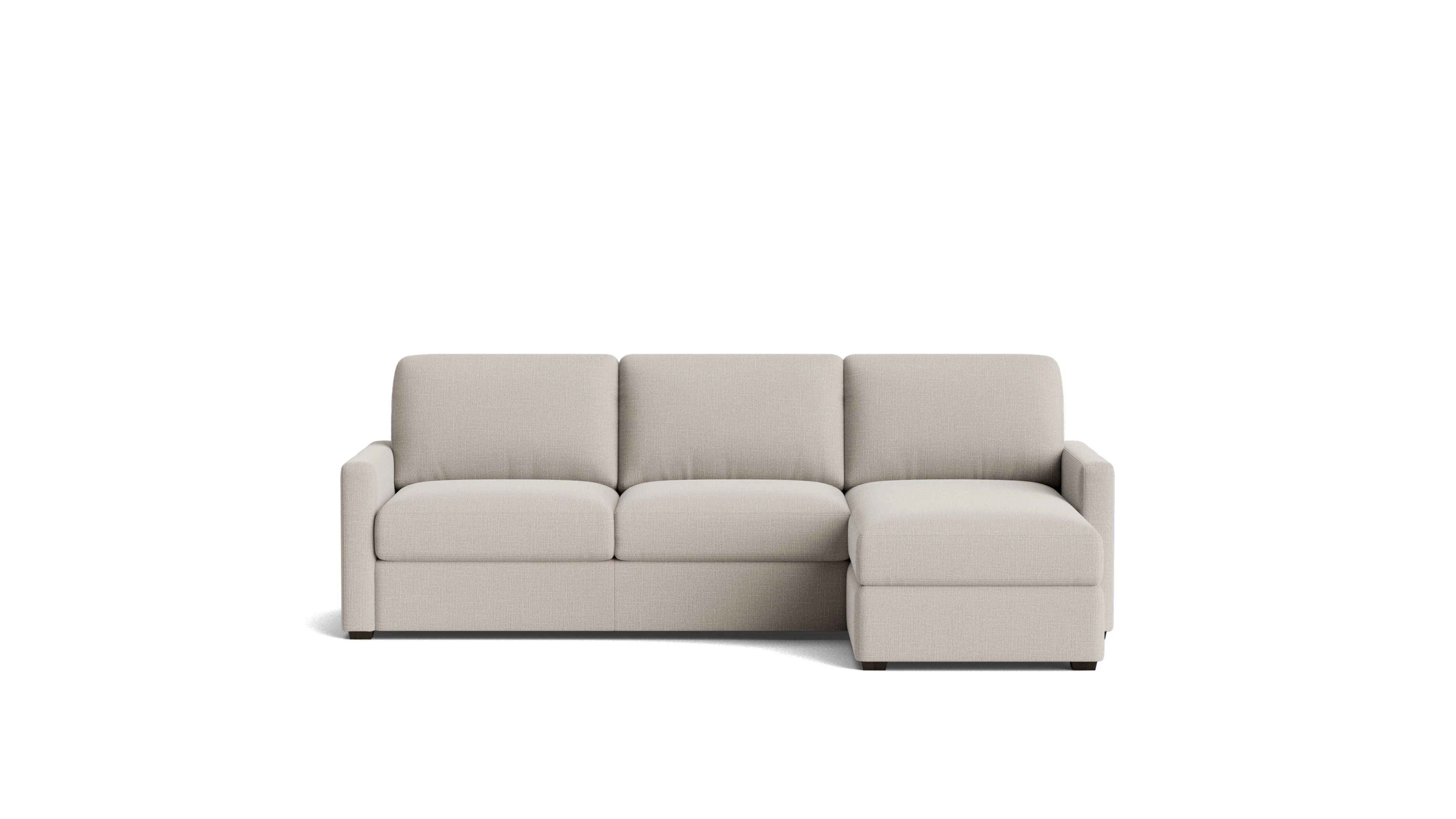 Sleep Over Sofa Bed Sectional (Left or Right), Full, Clay - Image 2