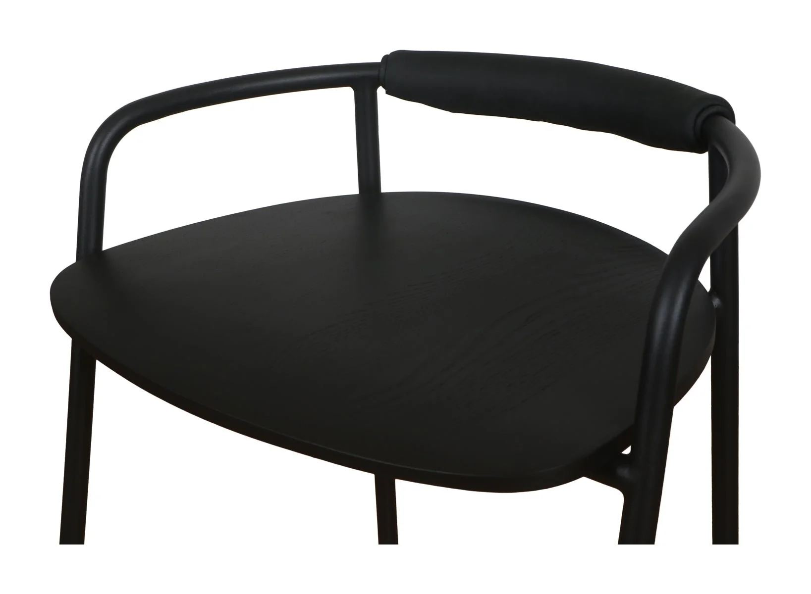 Slow Mornings Stool, Bar, Black/Black Metal - Image 11