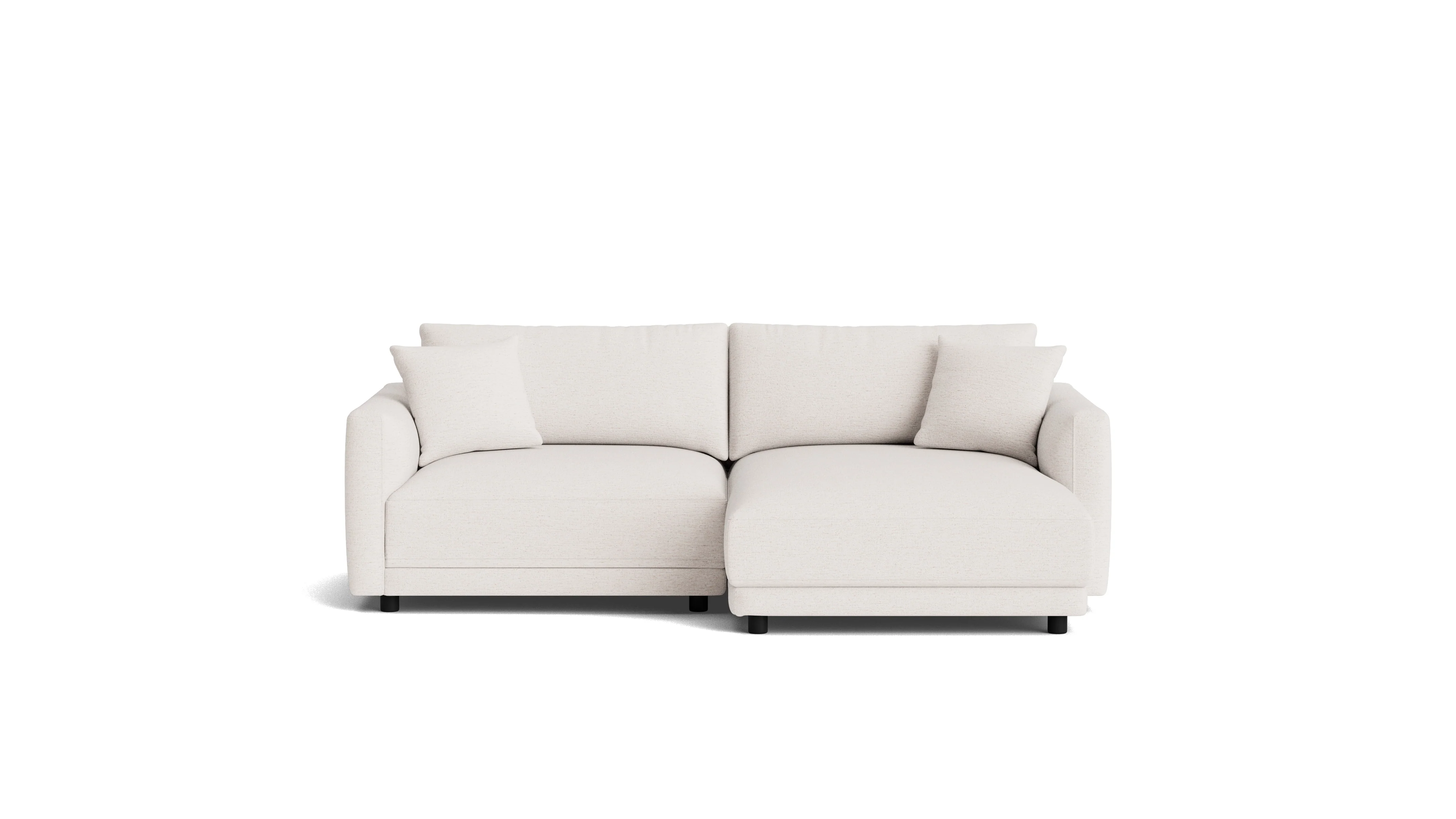 Soft Spot 2-Piece Modular Sectional Right, Nomad Snow - Image 2