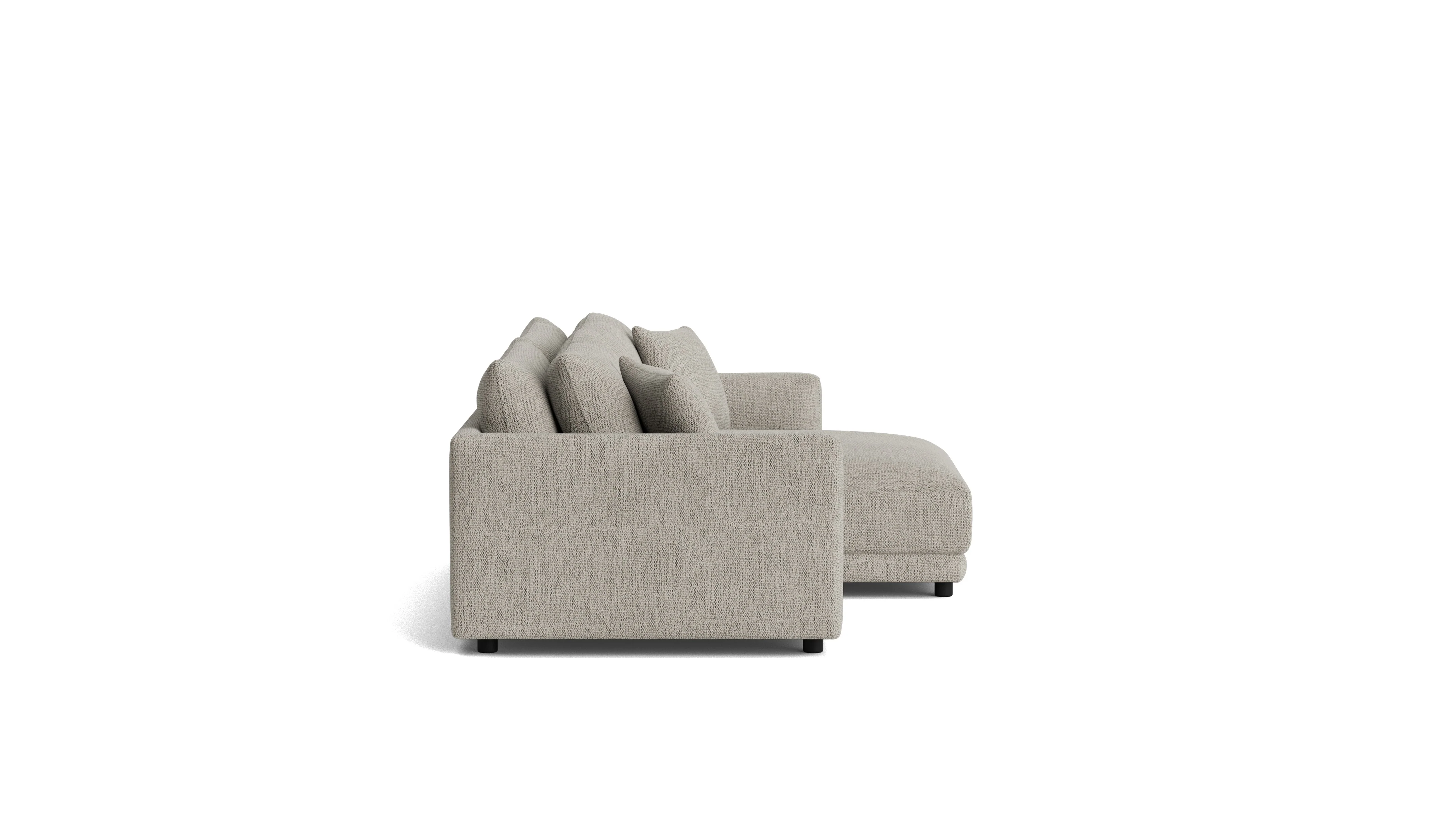 Soft Spot 2-Piece Modular Sectional Right, Oatmeal - Image 4