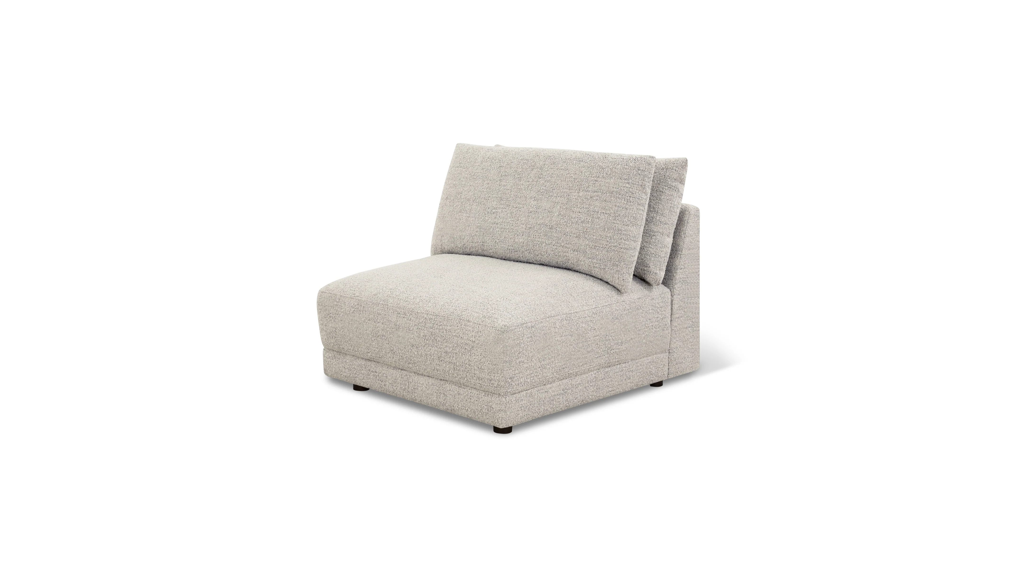 Soft Spot Armless Chair, Oatmeal - Image 5