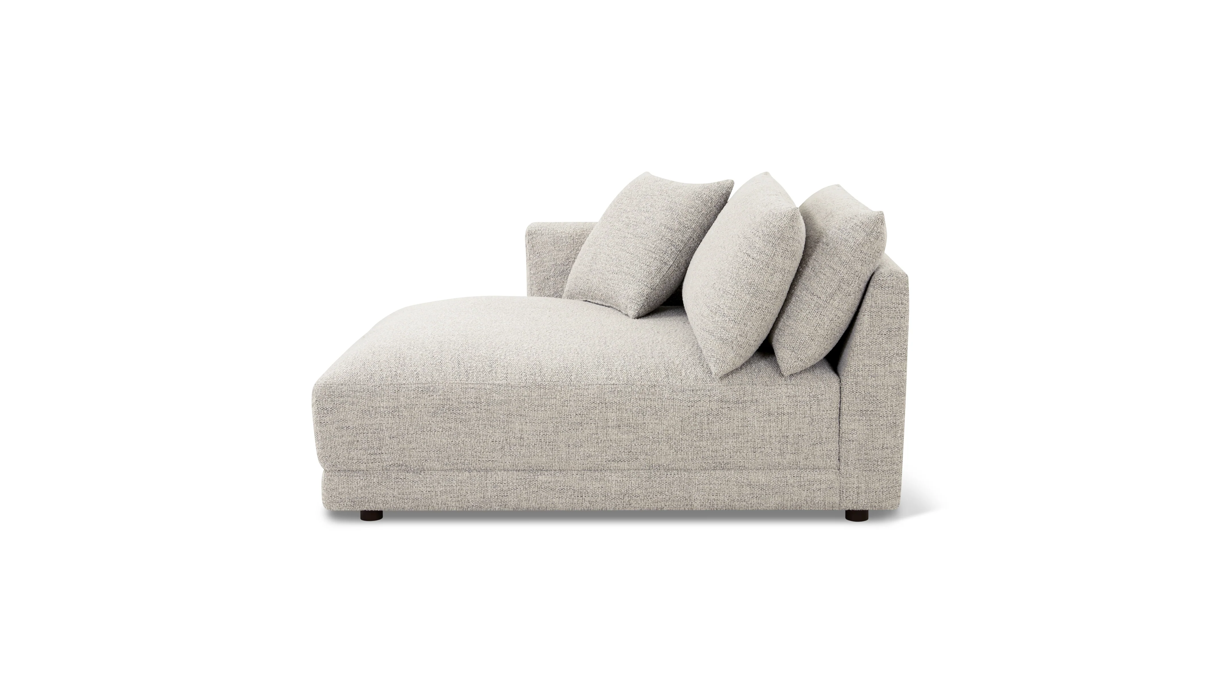 Soft Spot Left Arm Chaise, Oatmeal - Image 5