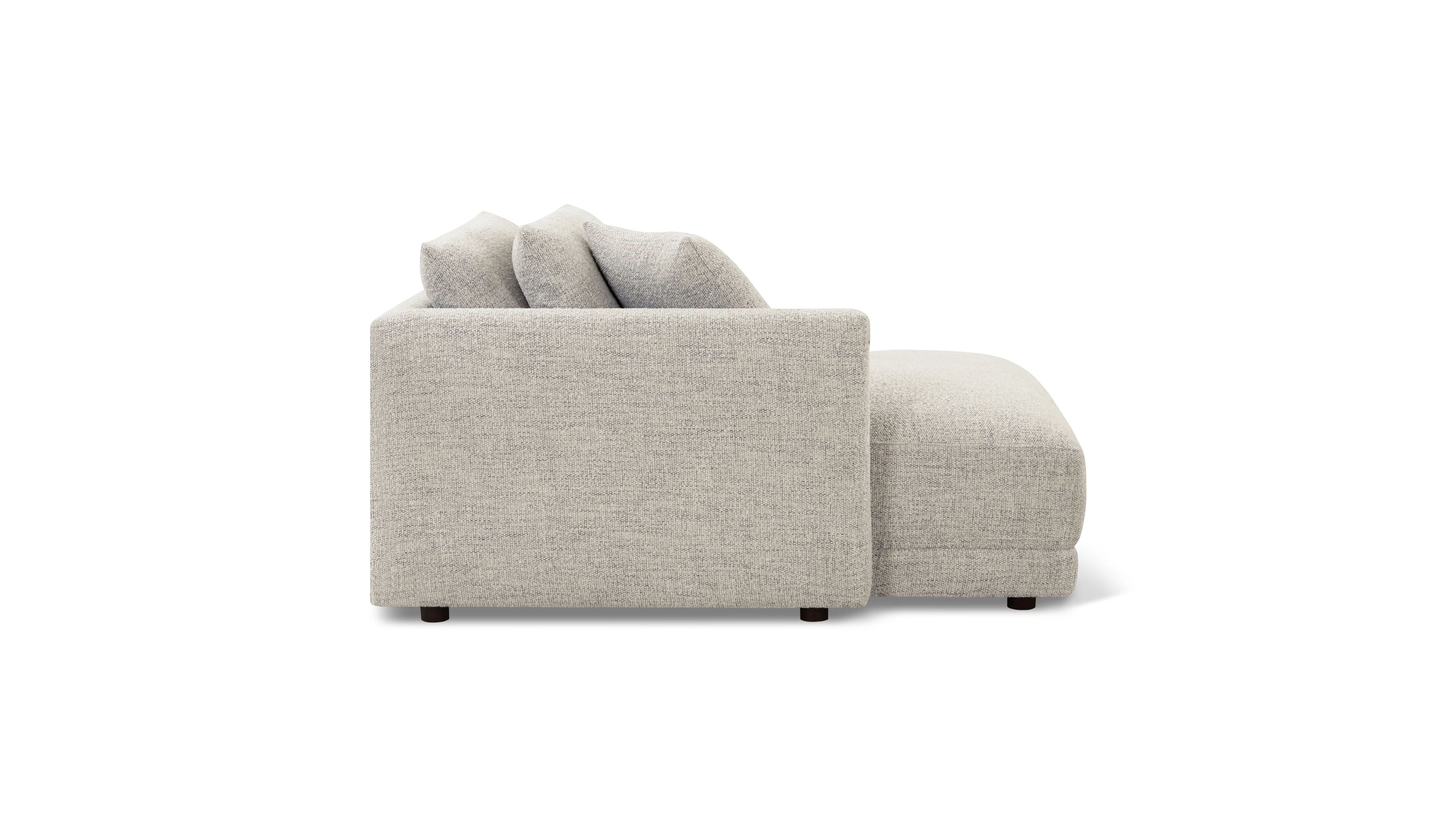 Soft Spot Left Arm Chaise, Oatmeal - Image 6