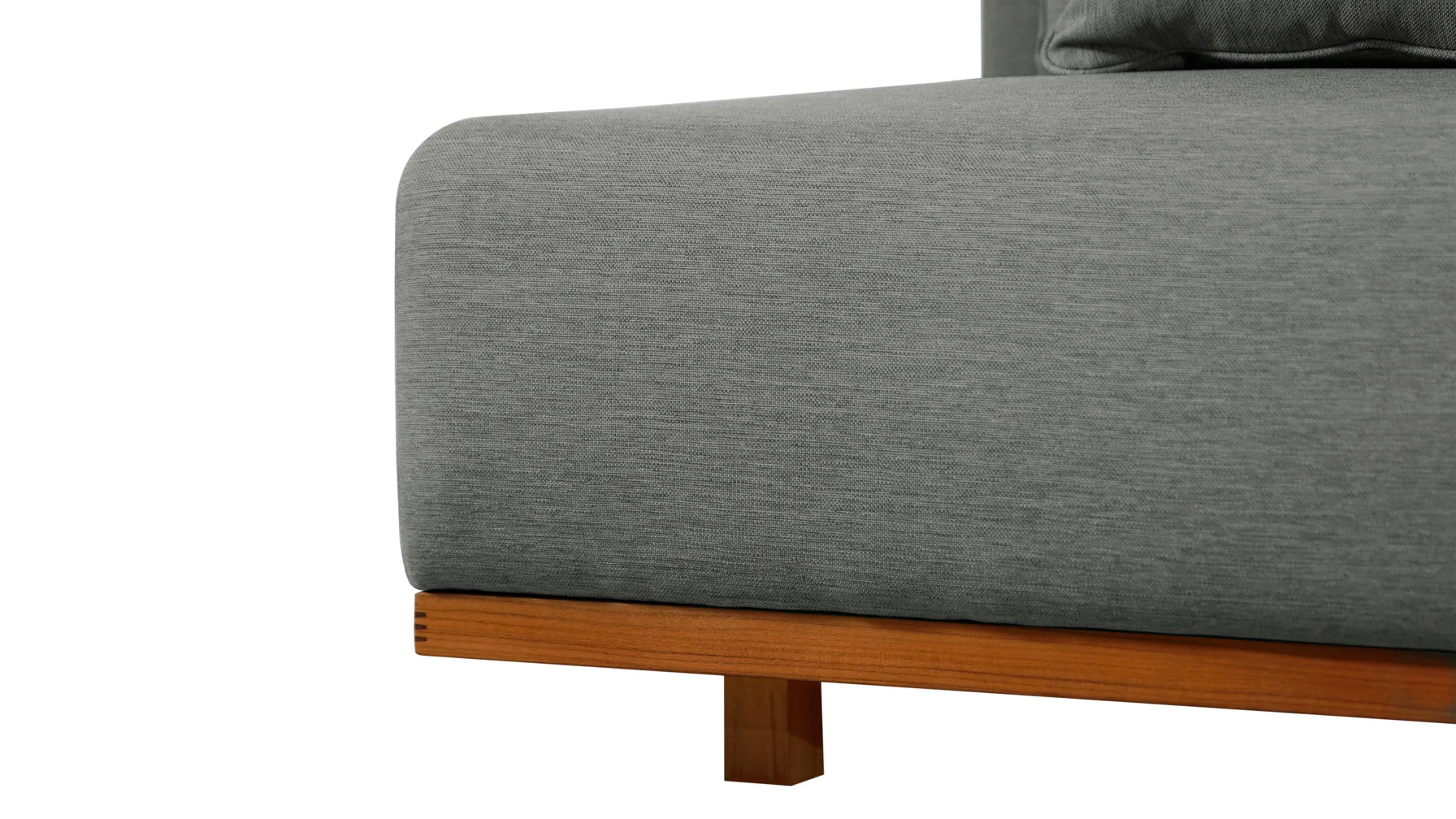Sunny Days Outdoor Chaise, Right Facing, Pepper - Image 7