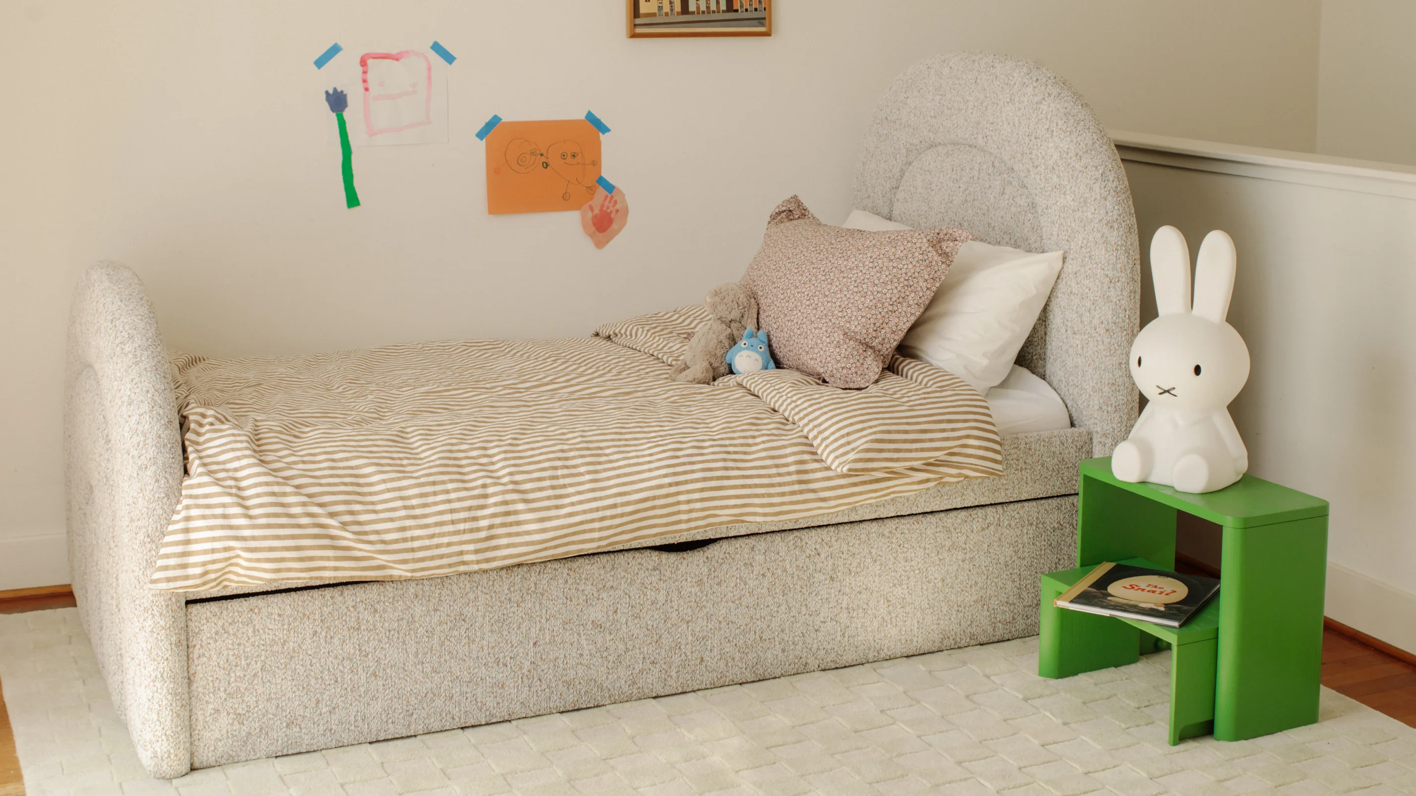 Sunrise Trundle Bed, Twin, Cobble - Image 11
