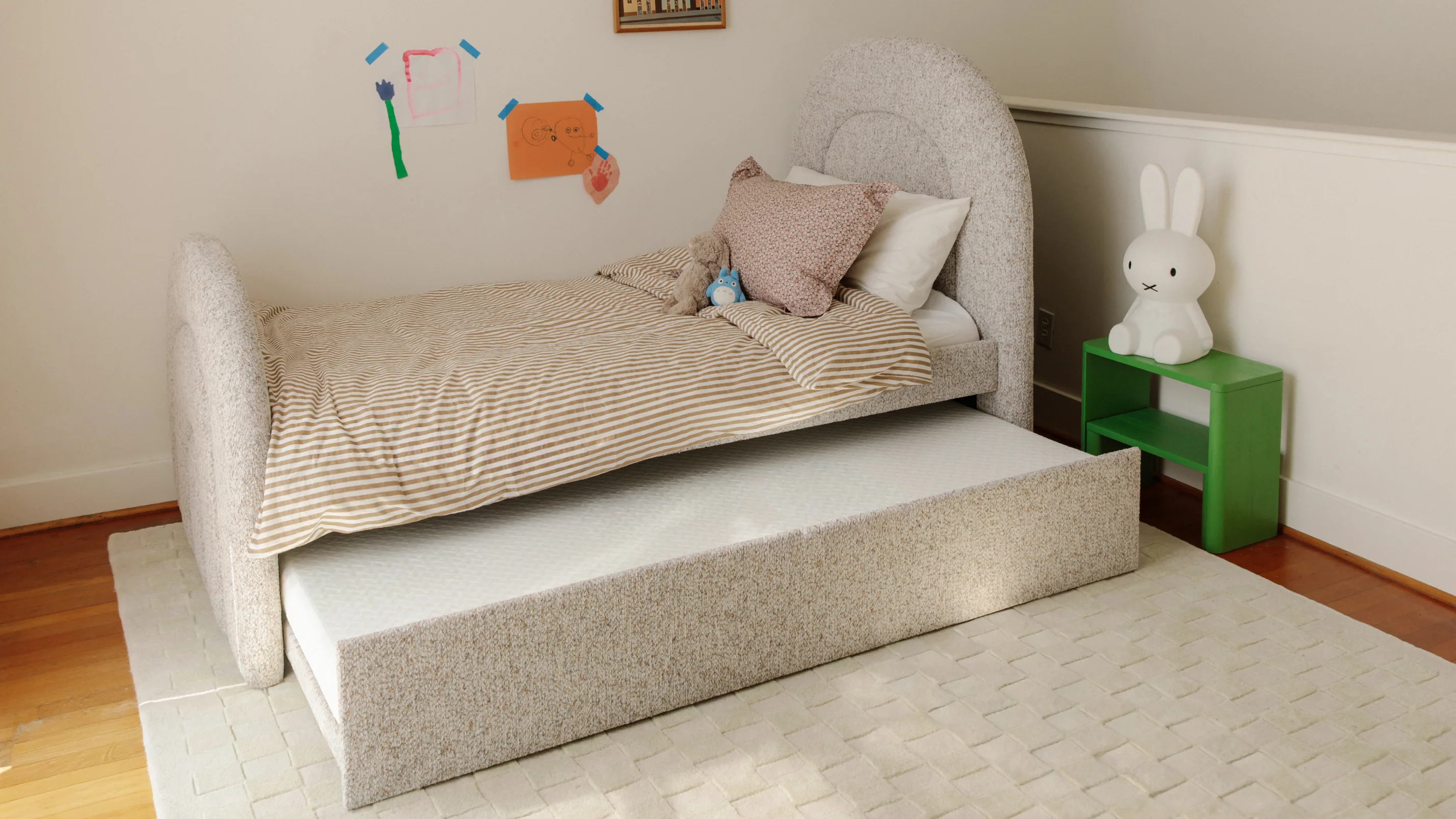 Sunrise Trundle Bed, Twin, Cobble - Image 12