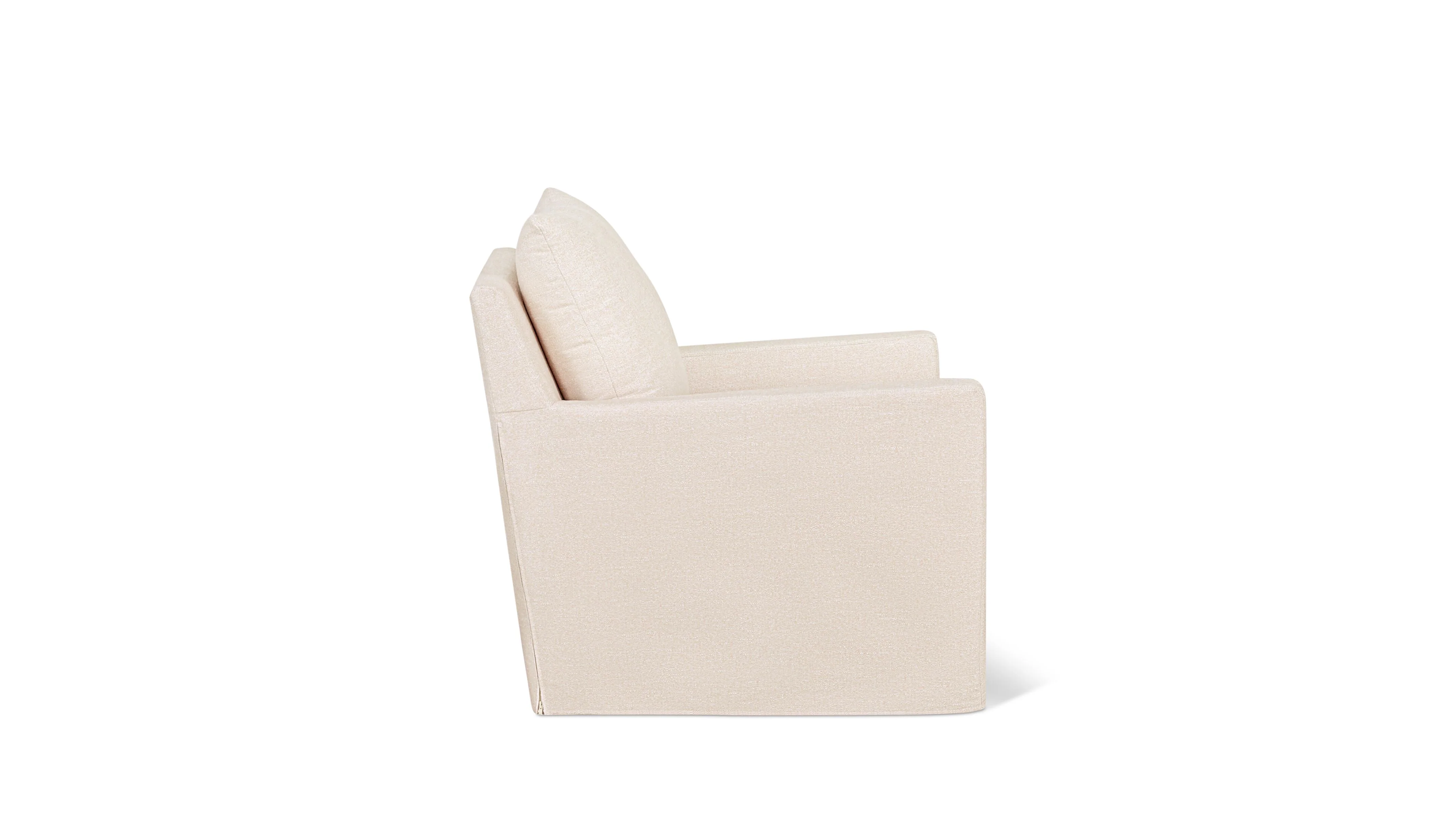 Turning Point Swivel Lounge Chair, Sunbeam - Image 4
