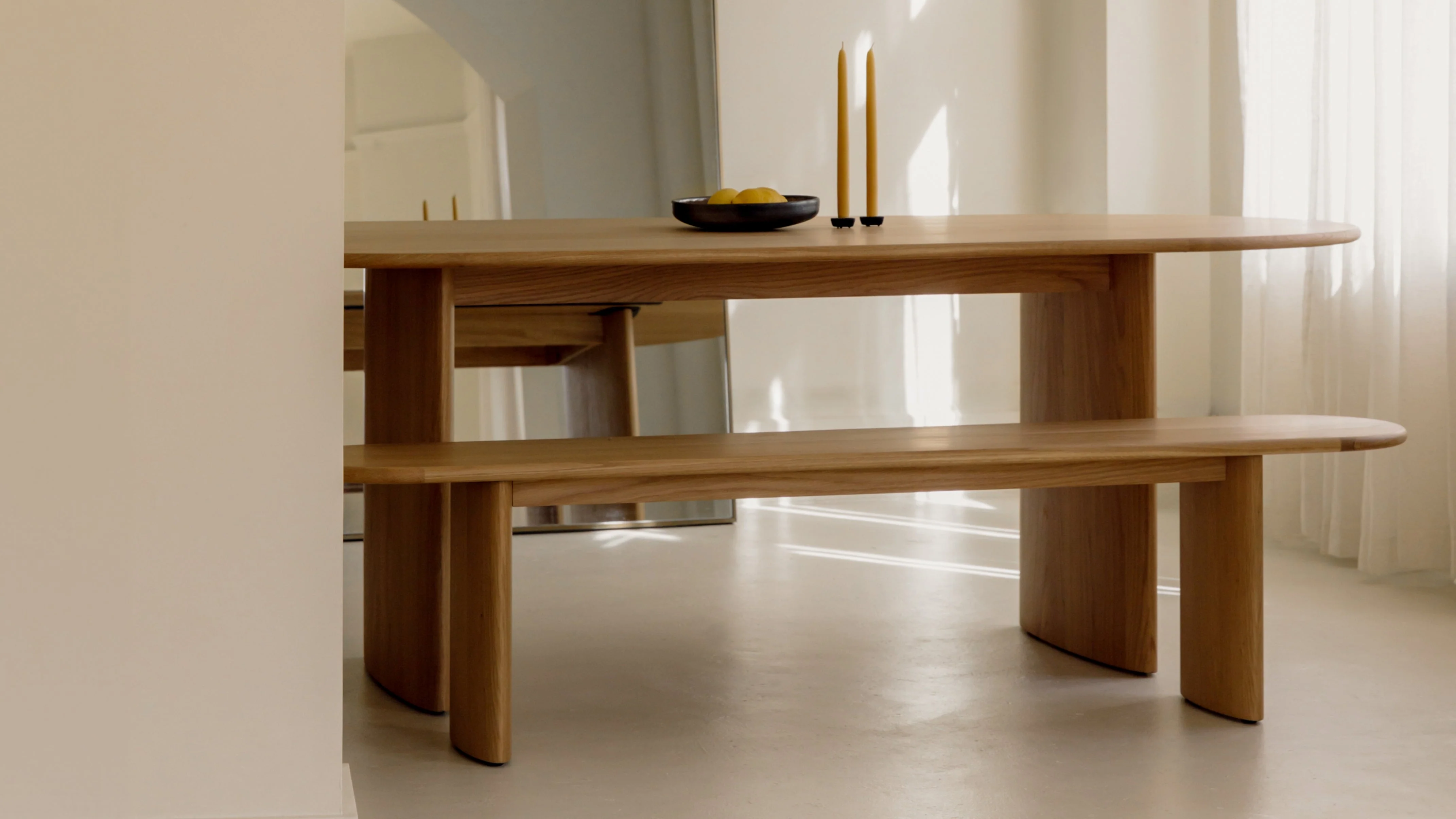 Union Bench, Seats 2, White Oak - Image 8
