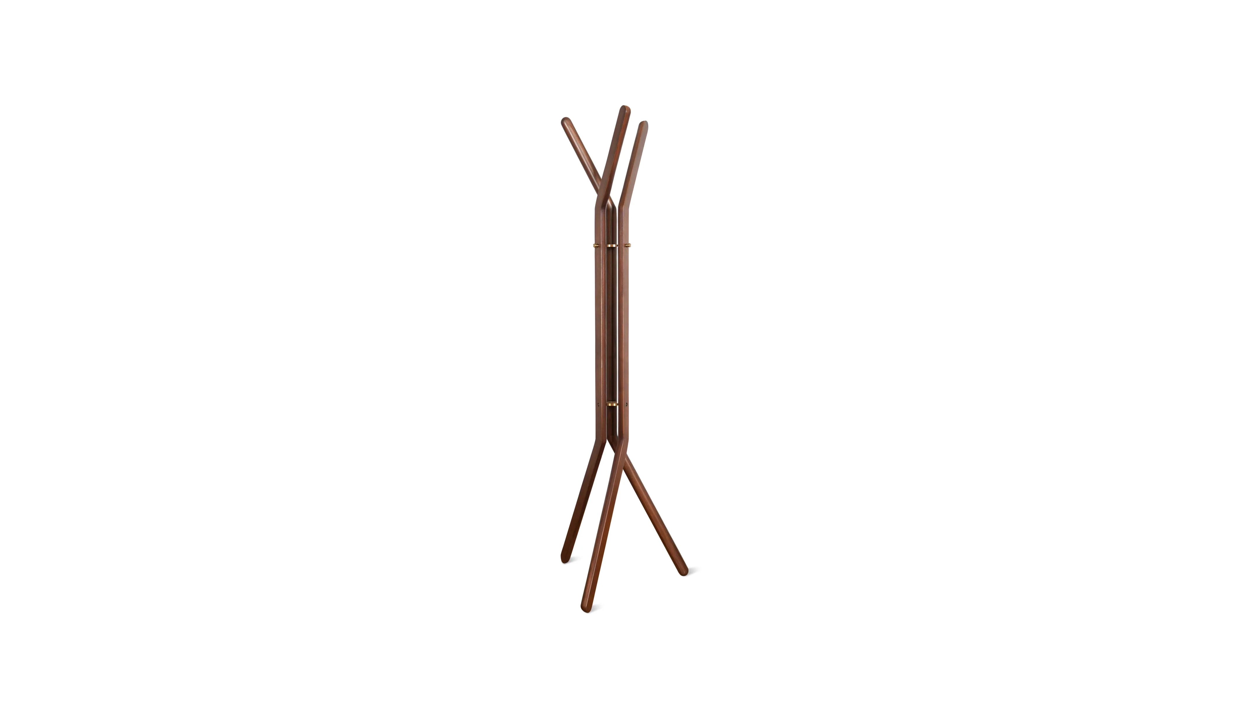 Unwind Coatrack, Stained Walnut - Image 3
