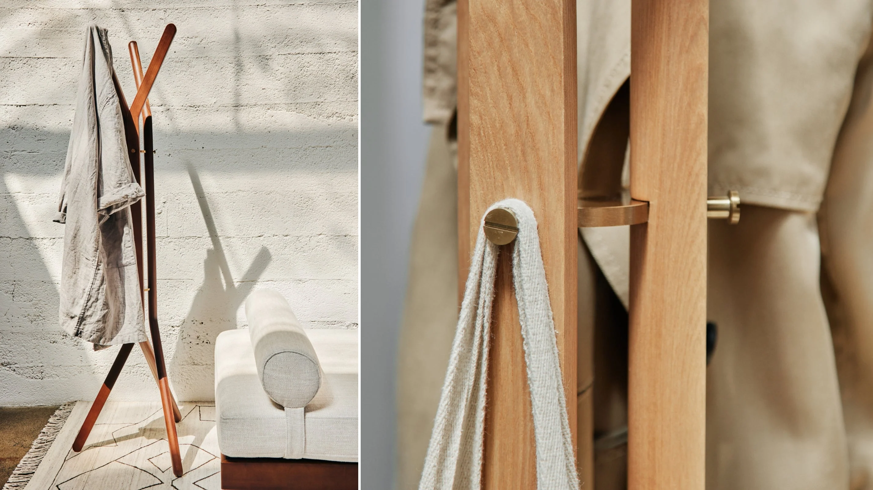 Unwind Coatrack, Stained Walnut - Image 5