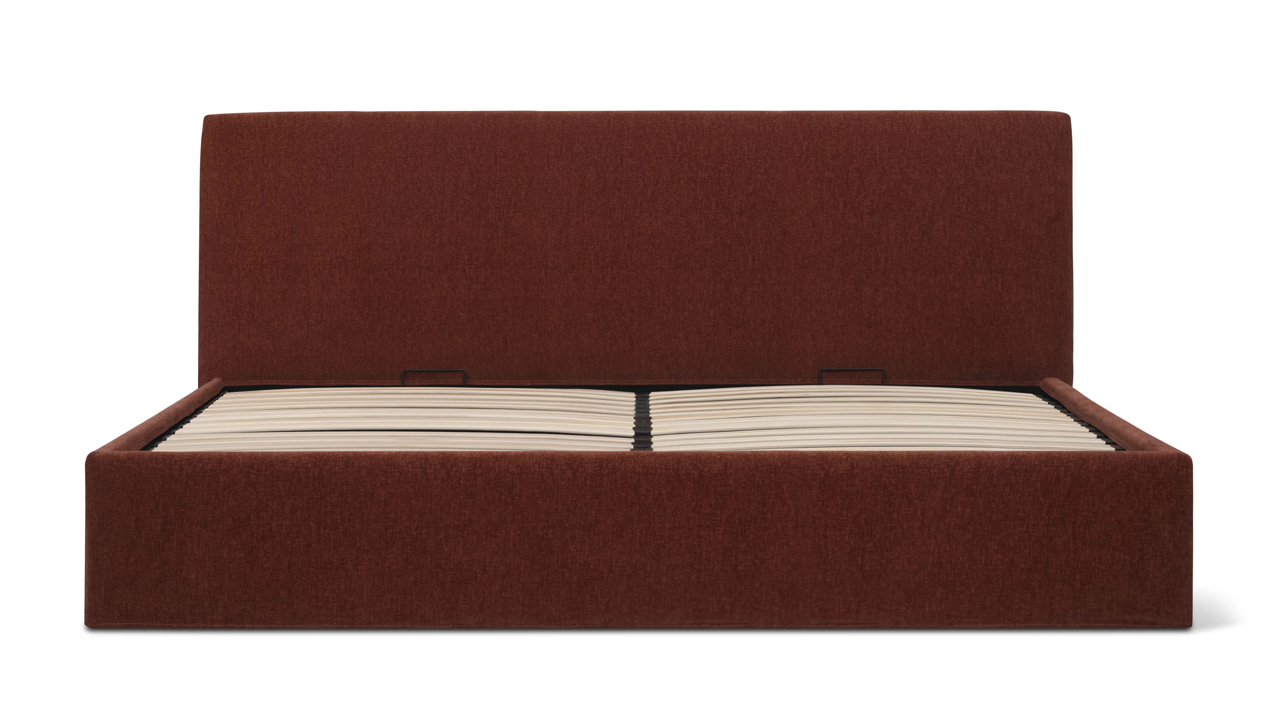 Wave Storage Bed, King, Toffee - Image 6