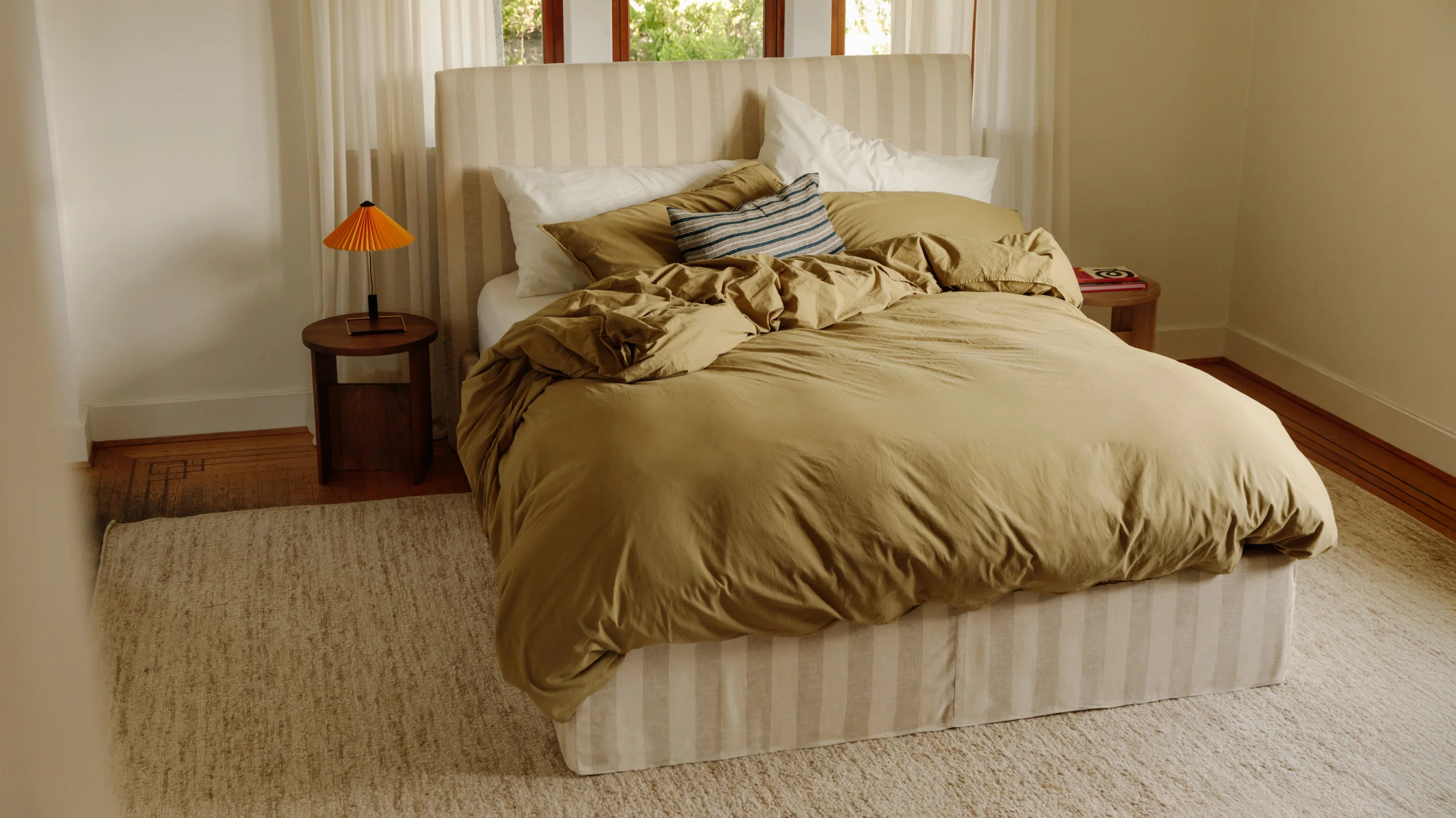 Wave Storage Bed, Queen, Dover Stripe - Image 11